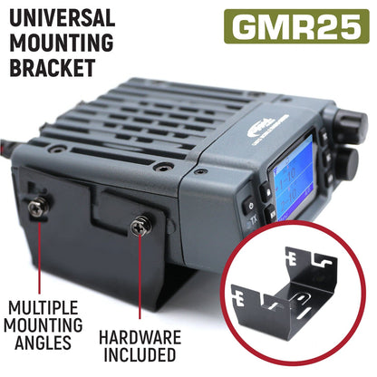 Jeep Radio Kit - GMR25 Waterproof GMRS Mobile Radio and GMR2 Handheld